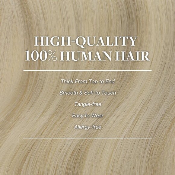 Clip in Hair Extensions Real Human Hair, Remy Human Hair Extensions Clip ins for - Picture 4 of 10